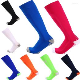 Sports Socks Unisex Arrow Heel Stocking Anti Slip Breathable Grip Football Sock Men Women Professional Running Soccer Calcetines