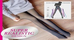 Sports Socks Winter Warm Pantyhose Women Super Elastic Black Slim For Casual Fashion Plus Velvet Thick Tights 20218647480