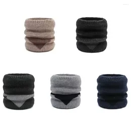 Scarves Thickening Plush Neck Gaiter Cold-proof Winter Half Face Mask Windproof Warmer Scarf Women