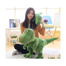 Stuffed Plush Animals 1Pc 40100Cm Dinosaur Toys Cartoon Tyrannosaurus Cute Toy Dolls For Kids Children Boys Birthday Gift 220919 D Dhabi