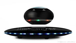 2019 new home Theatre speakers LED Portable Magnetic Levitating Floating Bluetooth Speaker Magnetic suspension wireless for smart 1617119