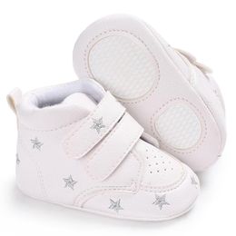 İlk Yürüyüşçüler Bebek Yürümeye Başlayan Kız Kız Boy Ayakkabı Kid Prewalker Kış Born Sneaker Yumuşak Alt Slip Anti-Slip Klasik Botlar