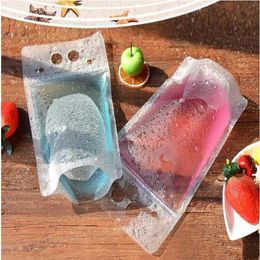 Clear Standup Plastic Drink Packaging Bag Spout Pouch for Beverage Liquid Juice Milk Coffee