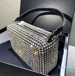 Designer-Luxury Bag Women Diamond Hobo-bag Handbag Tote Shoulder Cross Body Shiny Rhinestone Bag Purse Ladies Clutch