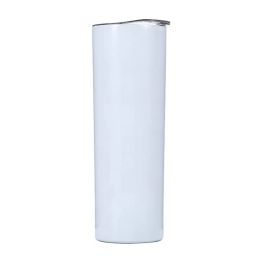 20oz Sublimation Blanks DIY Water Bottle Stainless Steel Wine Straight Tumbler Cup Insulated Coffee Mug Cool Gift