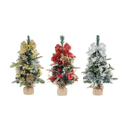 Christmas Decorations Tabletop Tree Desktop Mini Decor For Table Living Room Festivals Home Office