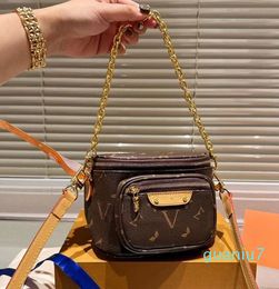 Fanny pack designer bag luxury belt bag leather material fanny