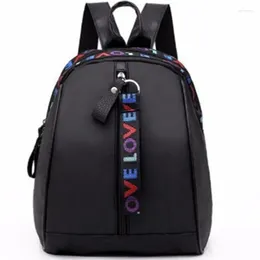 School Bags Korean Style Women Mini Backpack Oxford Shoulder Bag For Teenage Girls Multi-Function Small Bagpack Female Phone Pouch