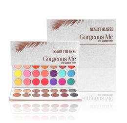 New Beauty Glazed 63 Color Eyeshadow Palette Makeup Matte Eye Shadow Palettes Waterproof Powder Natural Pigmented Nude Smokey Eye 4483891