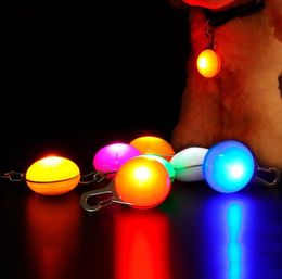 Pet Dog Cat Pendant Collar Flashing Bright Safety LED Pendant Security Necklace Night Light Collar Pendant SN5313