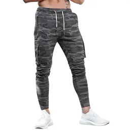 Men's Pants Fitness Pocket Sports Zipper Multi Trousers Casual Year Big And Tall