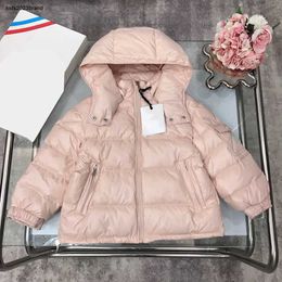 New down baby Jacket Winter High fluffiness kids coat Size 110-160 Wind and cold prevention child overcoat Nov05