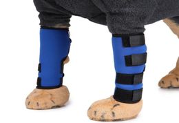 Pet Knee Protector Extra Supportive Dog Canine Rear Leg Hock Joint Wrap Protects Wounds Heal Compression Brace Heals Prevents Pet 9337896