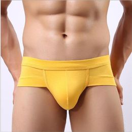 Whole-COCKCON Mens Briefs Solid U Convex Design Low Antibacterial Panties Factory Mens Briefs Underwear2138