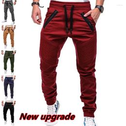 Men's Pants In Joggers Sweatpants Male Trousers Pencil Size S-3XL