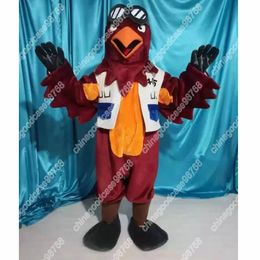 Performance Eagle bird Mascot Costume Top Quality Christmas Halloween Fancy Party Dress Cartoon Character Outfit Suit Carnival Unisex Outfit