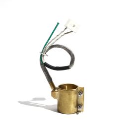 220V Three Wires Brass Band Heater Electric Barrel ID 50x35-70mm/55x30mm 55x40mm For Injection Machine Heat