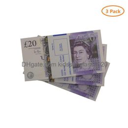 Novelty Games Prop Game Money Copy Uk Pounds Gbp 100 50 Notes Extra Bank Strap Movies Play Fake Casino Po Booth For Tv Music Video25 DhsvgOO0S