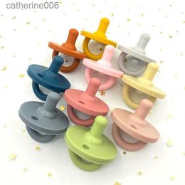 Pacifiers# 10pcs Food Grade Silicone Nipple Soft Infants Chew Toys Soother Pacifier Nursing Accessories Newborn Care ProductL231104