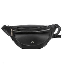 Waist Bags HTNBO Simple Fashion Belt Bag Leather PU Fanny Pack Women Ladies Female Crossbody Shoulder Phone Pouch Money Holder