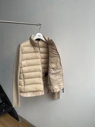 Дизайнерская куртка-пуховик, зимняя теплая куртка, женская хлопковая уличная ветровка