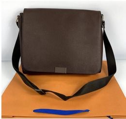 Designer Male Business Bags Single Shoulder Sacoche Laptop Bag Cross Section Briefcase Computer Package Inclined Handbag Men Handbags Satchel luxury