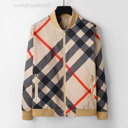 2023 Jacket Goo d Spring Autumn Outwear Windbreaker Zipper Clothes Jackets Coat Outside Can Sport Size M-3xl Men's Clothing