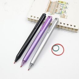 Gel Pen 0.5mm Black/Blue/Red/Navy Blue Ink High Density Material Metal Feeling Business Pens School Office Supplies