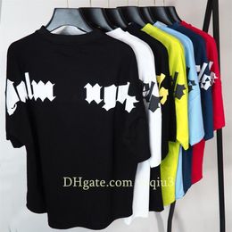 Mens T Shirts Letter printing Unisex Women Couple outfit Style Fashion Cotton Half sleeve Round neck T-shirt boyfriend gift Loose 3125