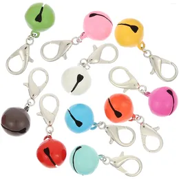 Dog Collars 10 Pcs Christmas Cat Pet Bell Bells Accessories Delicate Hanging Decorative