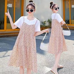 Maternity Dresse Dresses Loose Sweet Pregnancy O Neck Pography Dress Mommy Pregnant Clothe Wear Casual Outfit Clothing 230404
