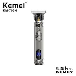 Kemei KM700B Km700H Barber Shop Electric Hair Clipper Professional Hairs Machine Beard Trimmer Rechargeable Wireless Tool 1Pcs234275686