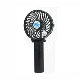 Other Arts And Crafts Portable Usb Battery Fan Foldable Air Conditioning Fans Cooler Mini Operated Hand Held Cooling Drop Delivery H Dhrui