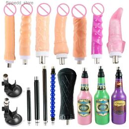 Other Massage Items FREDORCH 3XLR Attachements For Sex Machine Women and Men Love Machines Sex Toys Adult Product 3Prong Big Dildos Masturbation Cup Q231104