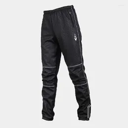 Racing Pants Men's Winter Cycling Mountain Bike Cold Weather Hiking Gear Windproof Fleece Lined Running Ski Bicycle Clothes