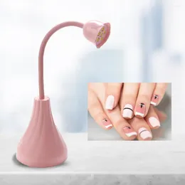 Nail Dryers Lamp Safe Gentle Light Drying Machine Lotus Mini Dryer For Female