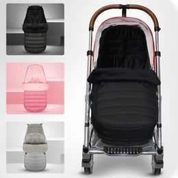 Sleeping Bags Baby Stroller Bag born Windproof Cushion Footmuff Pram Sleepsacks Infant Winter cart Sleep Sack Car For Babies 230404