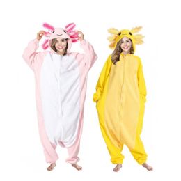 Theme Costume Adult neutral salamander animal pajamas female fish Onesie girl anime a birthday gift role-playing Kigurumi costume 230404