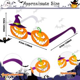 Party Decoration Halloween Glasses Novelty Eyeglasses Funny Cosplay Sunglasses Fancy Favor Eyewear For Prop Po Booth Drop Delivery Amoau