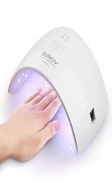 36W UV LED Nail lamp 18 LEDs Nail dryer for All Gels with 30s60s button Perfect Thumb Solution3128553