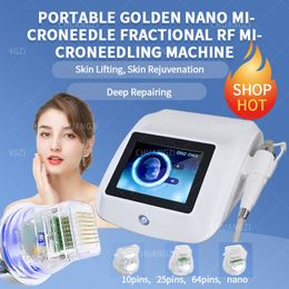 Home Beauty Instrument New Skin Lifting wrinkle Remove Acne Scar Removal Stretch Marks Removal Fractional RF Machine Microneedle Microneedling Beauty Machine