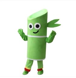 2024 Halloween Bamboo Mascot Costume Suit Party Dress Christmas Carnival Party Fancy Costumes Adult Outfit