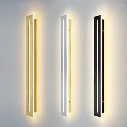 Wall Lamp Linear Mount Sconce Light 15W 40cm Acryl Background Strip Decor For El Bedside Hallway Aisle Stair Porch Fixture