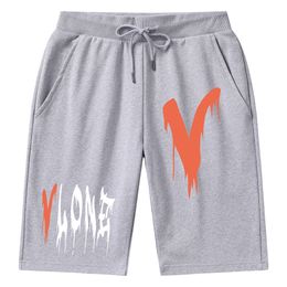 Men's Pants Brand shorts pants Vlones FRIENDS Terry Casual Spring Summer Elastic Trousers for Men and Women shorts summer Vlone New arrival cotton material