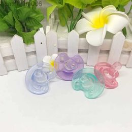 Pacifiers# Newborn Baby Dental Care Pacifier Sleeping Baby Silicone Thumb Play Mouth Notched Pacifier Dummy Nipple Pacifier 1pcL231104
