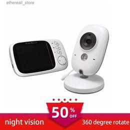 Baby Monitors 3.2 inch Baby surveillance camera for kids baby sleep safety baby camera monitor 2.4GHz for Newborn supplies security-protection Q231104