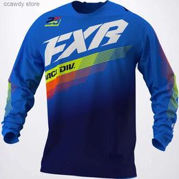 Men's T-Shirts 2023 bmx moto enduro motocross Jersey atv downhill jersey MX cycling bicyc mountain bike DH cycling jersey T231104