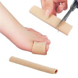 Toes Finger Protector Fabric Feet Finger Corrector Insoles Tube Bunion Toes Fingers Separator Divider Corns Calluses