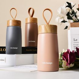 Insulated Coffee Mug 304 Stainless Steel Tumbler Water Thermos Vacuum Flask Mini Water Bottle Portable Travel Mug Thermal Cup LJ201221