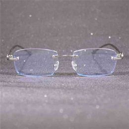 2023 Fashion Designer New Sunglasses Clear Glasses Frame for Women Men Eyewear on Reading Computer Eyeglasses Transparent Panther Decoration AccessoriesKajia